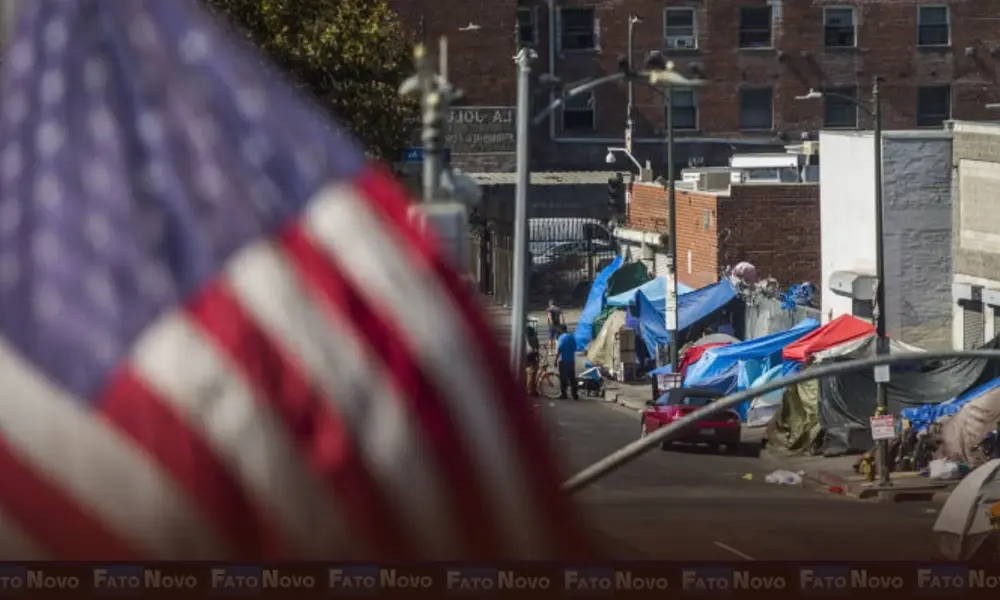 Estados Unidos registram recorde de pessoas em situação de rua