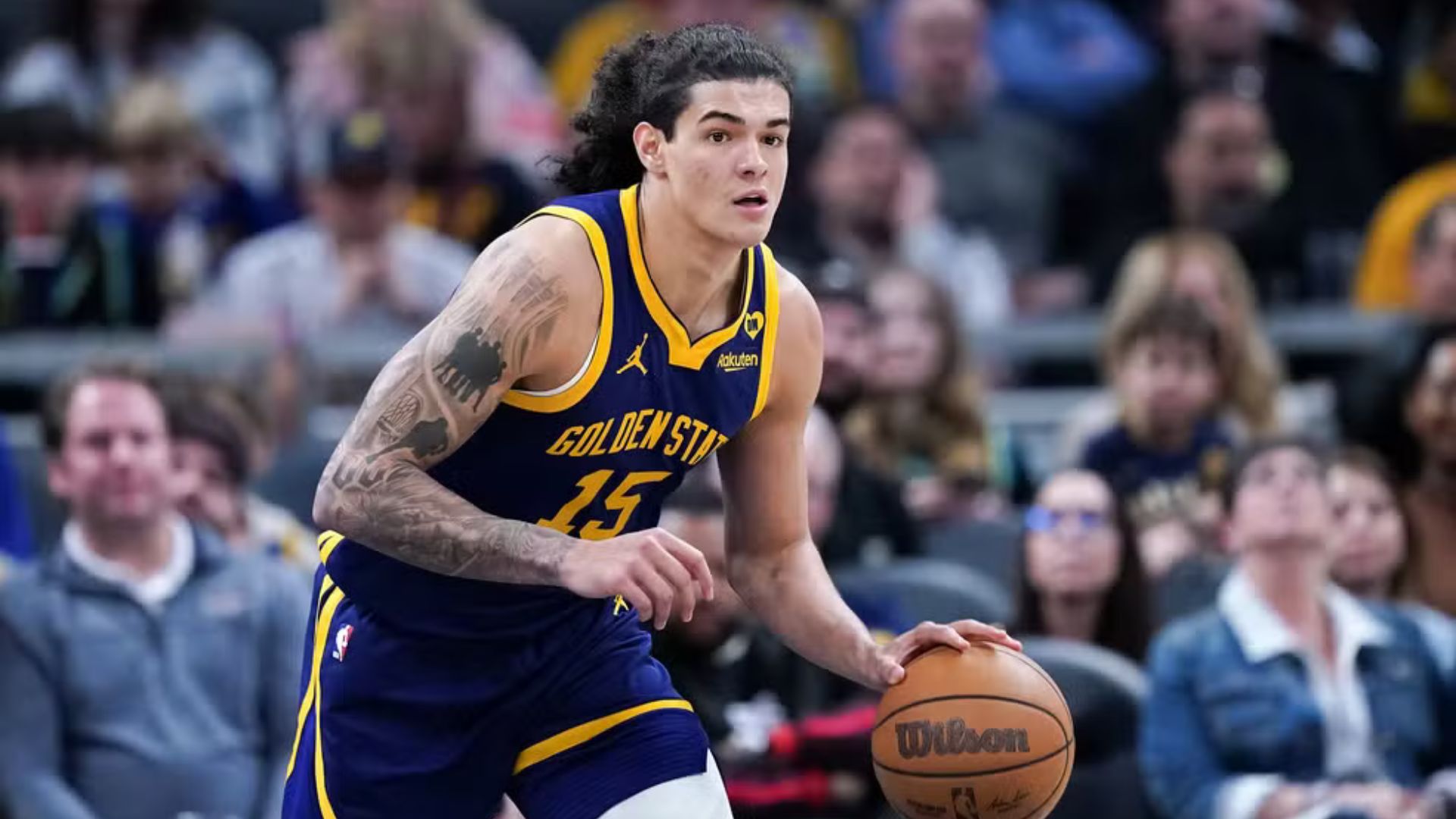 Brasileiro Gui Santos aproveita chance, se destaca e ajuda Warriors em vitória na NBA