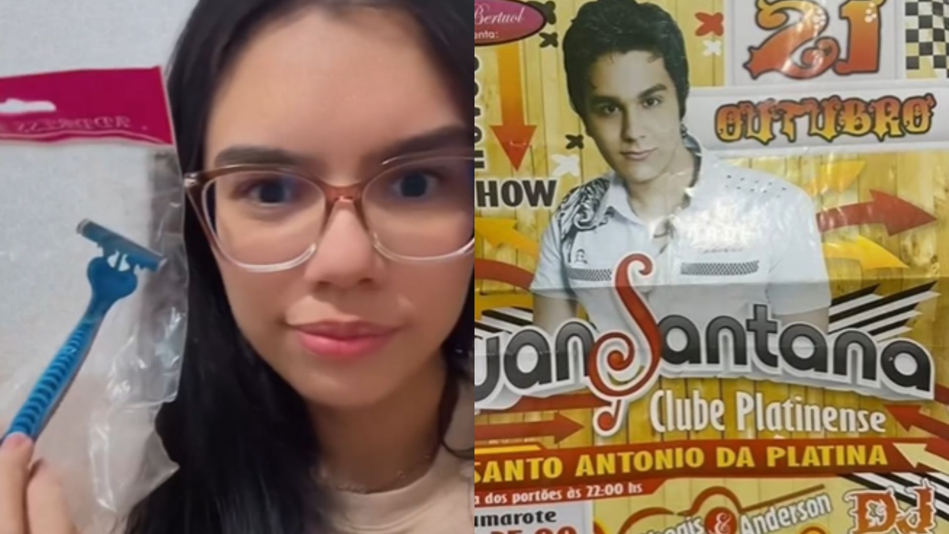 Da época do ‘gurizinho’: fã se pronuncia e diz que guarda gilete usado por Luan Santana desde 2009