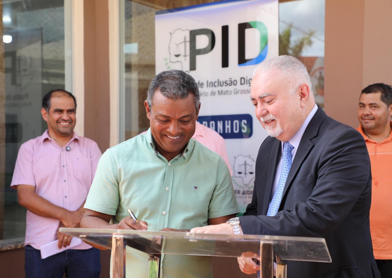 Em Paranhos, Ponto de Inclusão Digital amplia acesso da população local à justiça