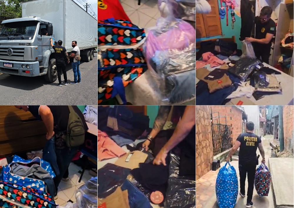 Homem é preso em Manaus por furtar lotes de vestuário de empresa de logística aeroviária