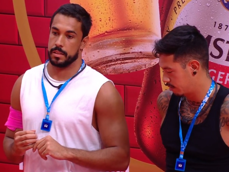 Maike e Gabriel vencem a primeira Prova do Anjo do BBB 25