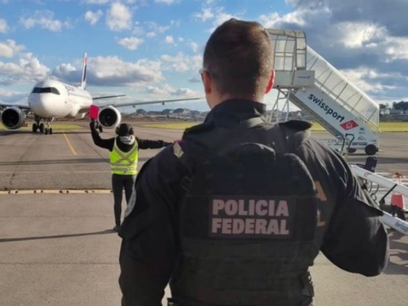 Membro de facção é preso pela PF ao desembarcar em Manaus