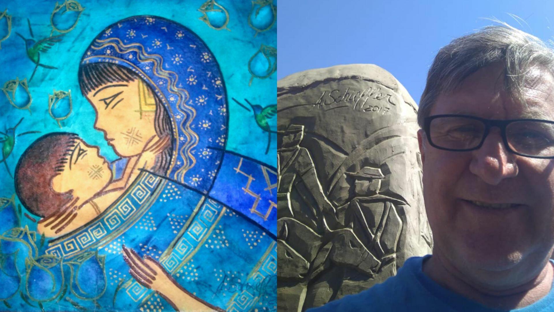 Morre no interior de São Paulo o artista plástico Adilson Schieffer