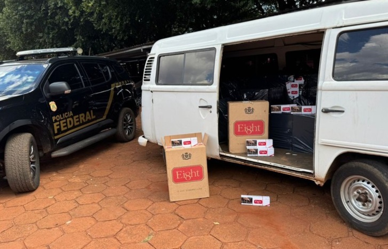 Polícia Federal prende homem por contrabando de cigarros em Campo Grande