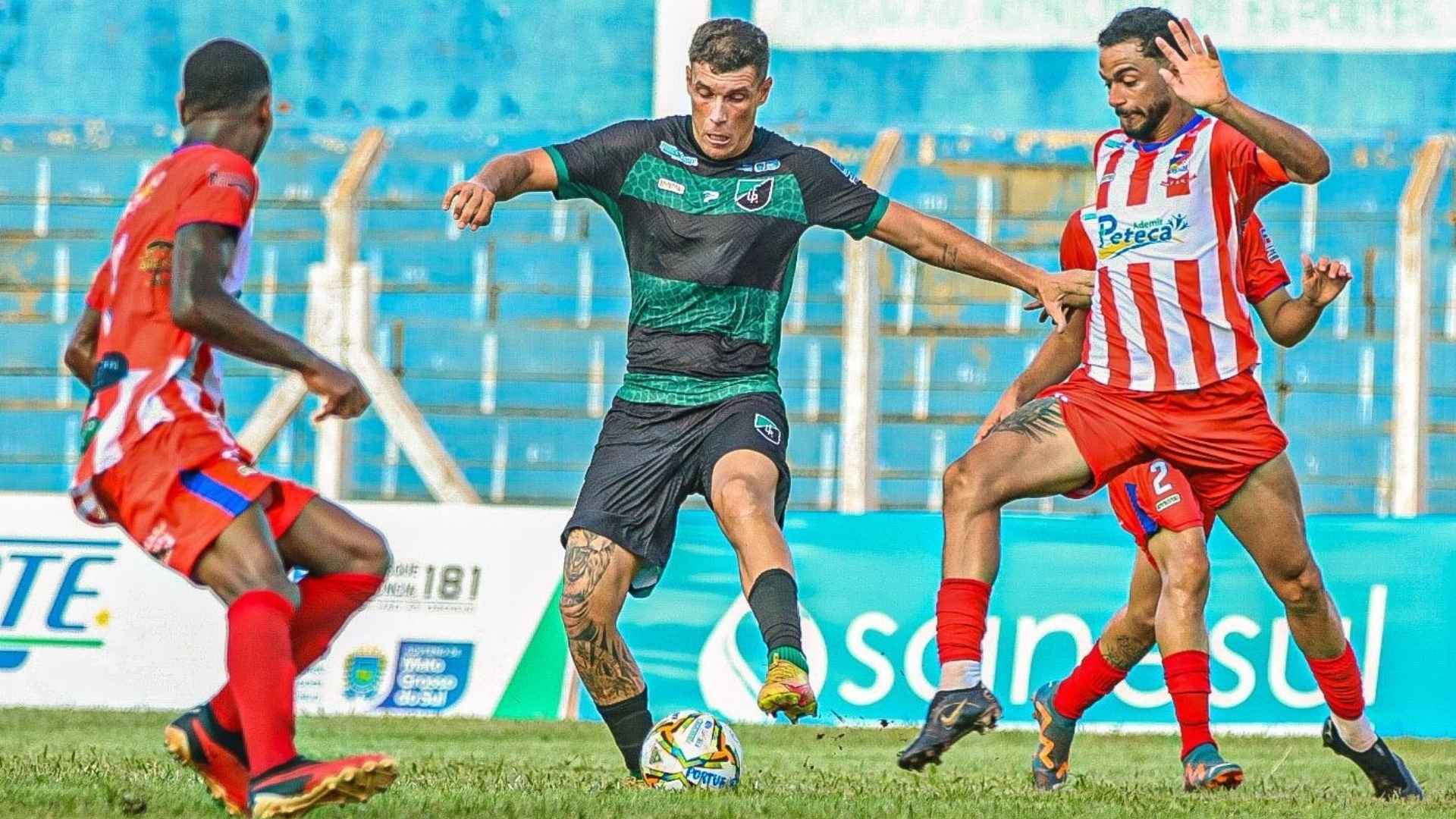Portuguesa/FC Pantanal goleia Coxim e assume liderança isolada do Sul-mato-grossense