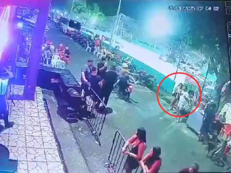 Vídeo mostra momento que pistoleiro mata jovem grávida