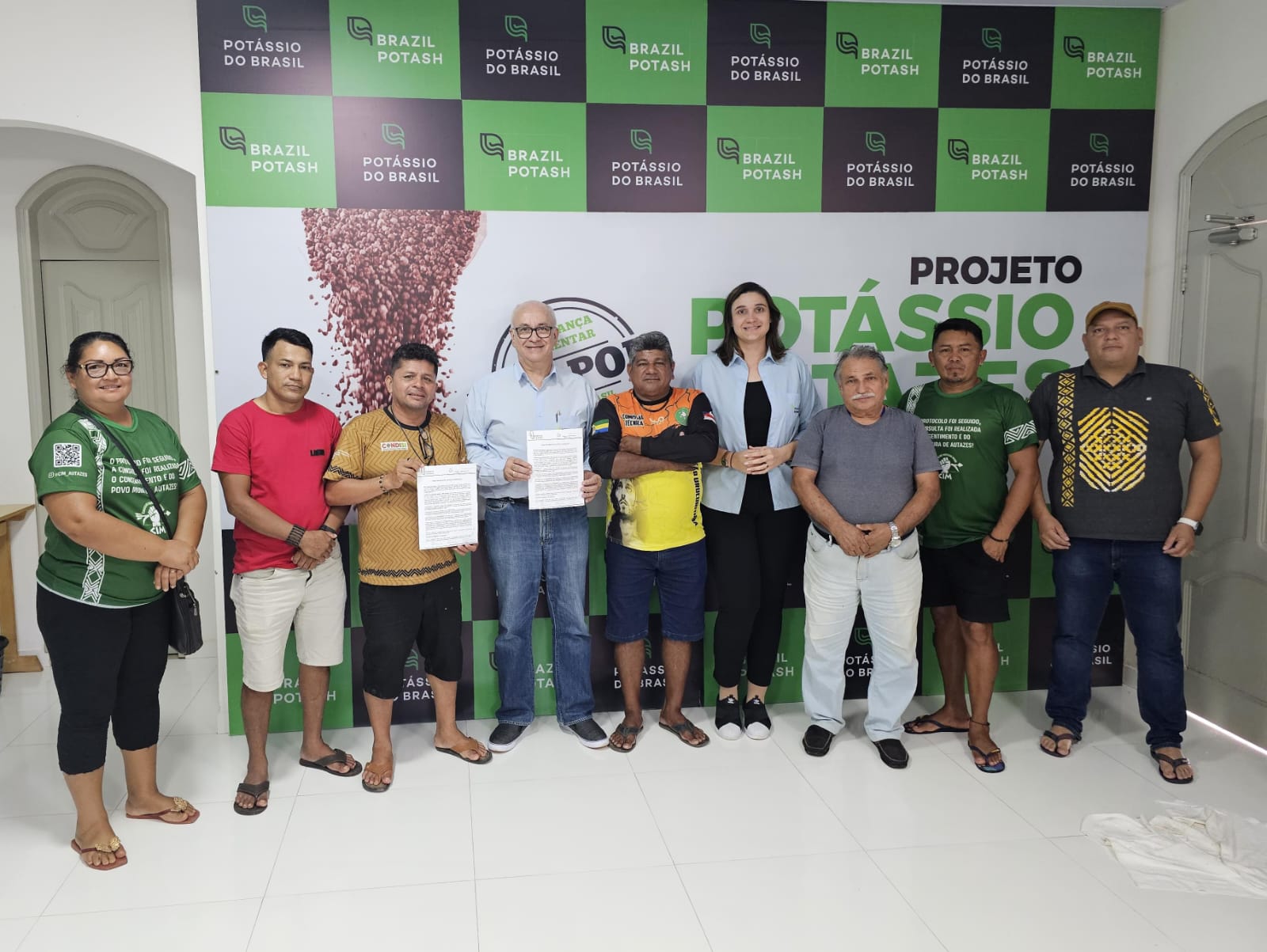 Brazil Potash assina acordo de cooperação com o conselho indígena mura