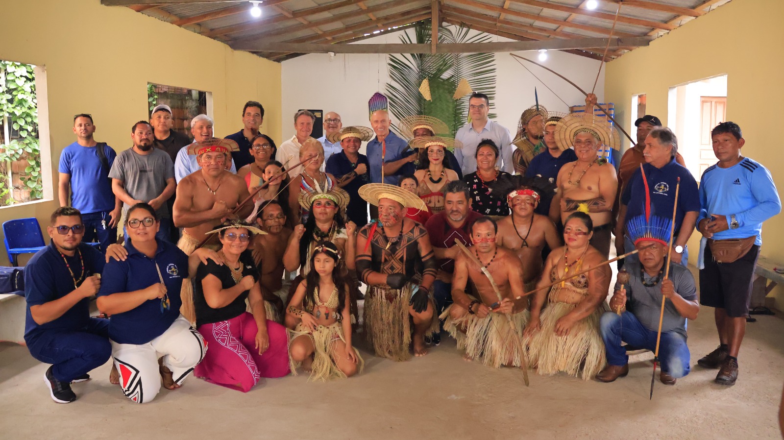 Na manhã desta sexta feira dia 24-01-2025 a comitiva da Brazil Potash controladora da Potássio do Brasil visita Autazes