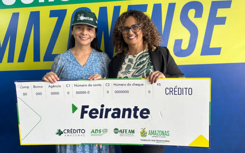 Amazonas investe R$ 4 milhões em crédito para feirantes em 2025