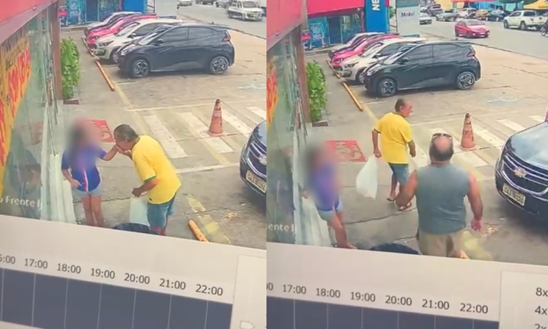 Atitude suspeita de Idoso contra criança gera revolta no bairro Cidade Nova