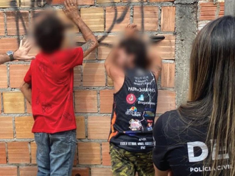 Irmãos são presos por violência contra mãe de 78 anos em Manaus
