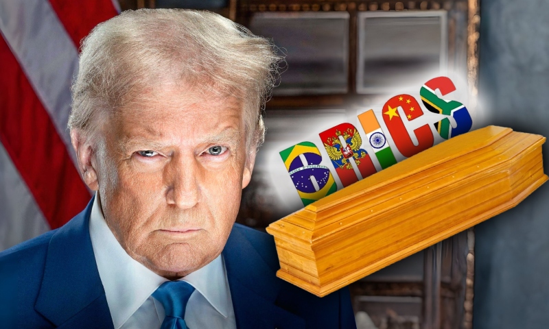 Trump alerta que países do BRICS podem enfrentar tarifas de 100%