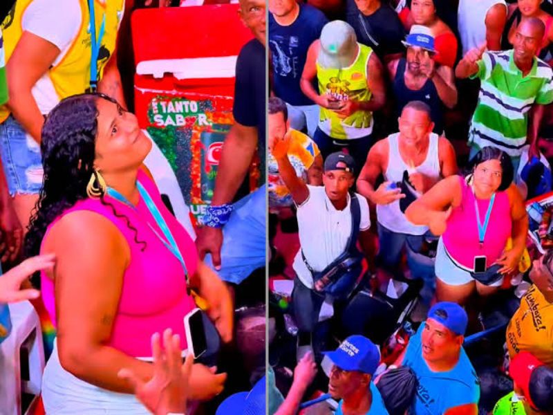 Bell Marques viraliza ao parar show para dar R$ 6 mil a ambulantes