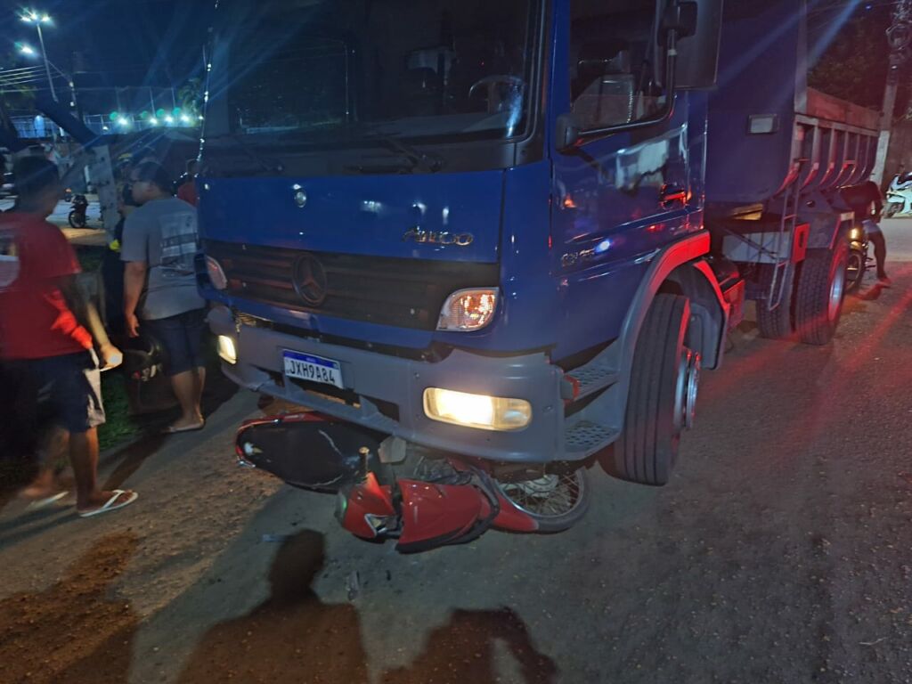 Condutor embriagado atropela motociclista e é preso em Maués