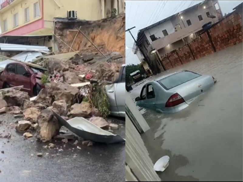 Corpo de Bombeiros de Manaus atende 190 ocorrências durante fortes chuvas