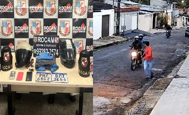 Dupla é presa após vídeo de arrastão viralizar em Manaus