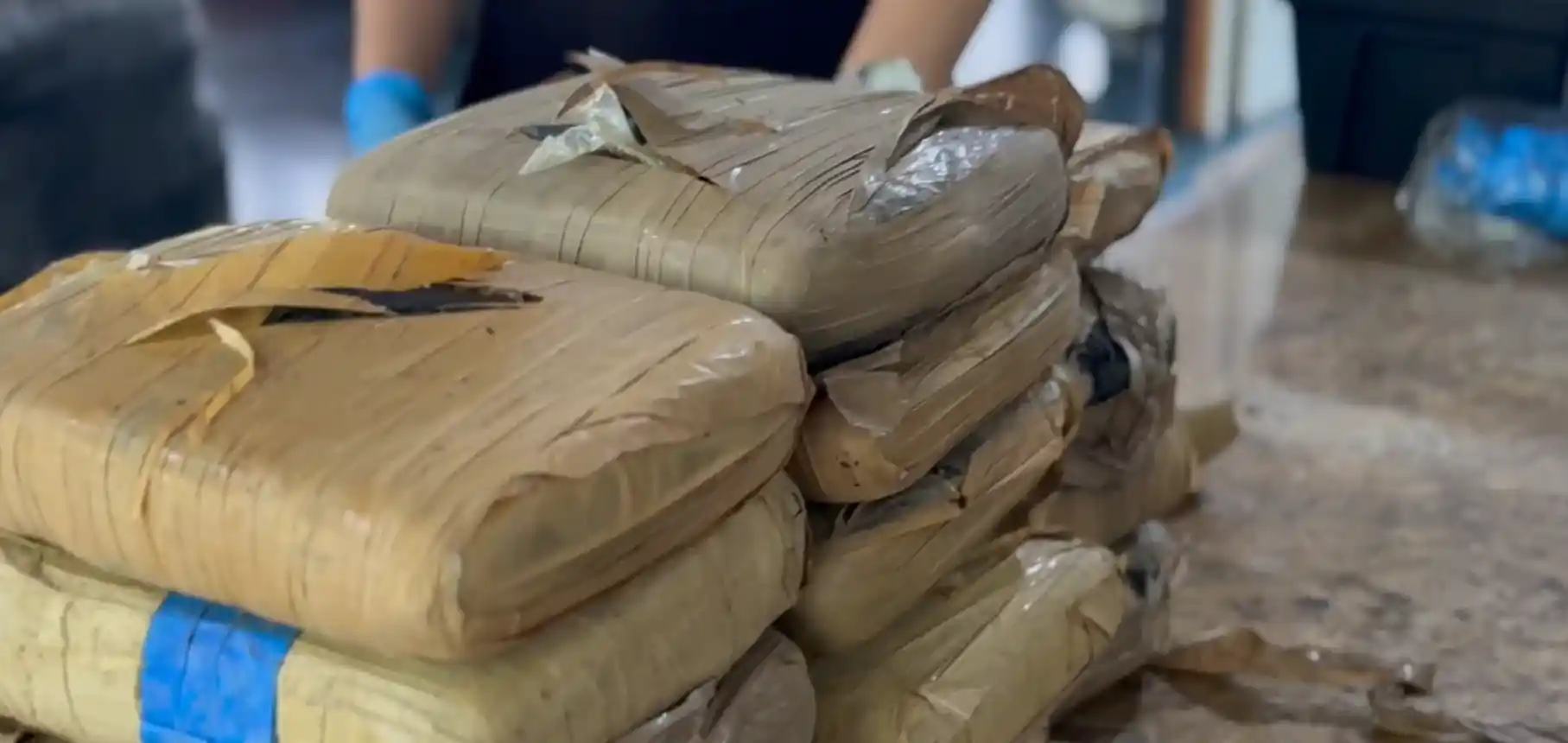 Dupla é presa com uma tonelada de drogas avaliada em R$ 10 milhões no AM