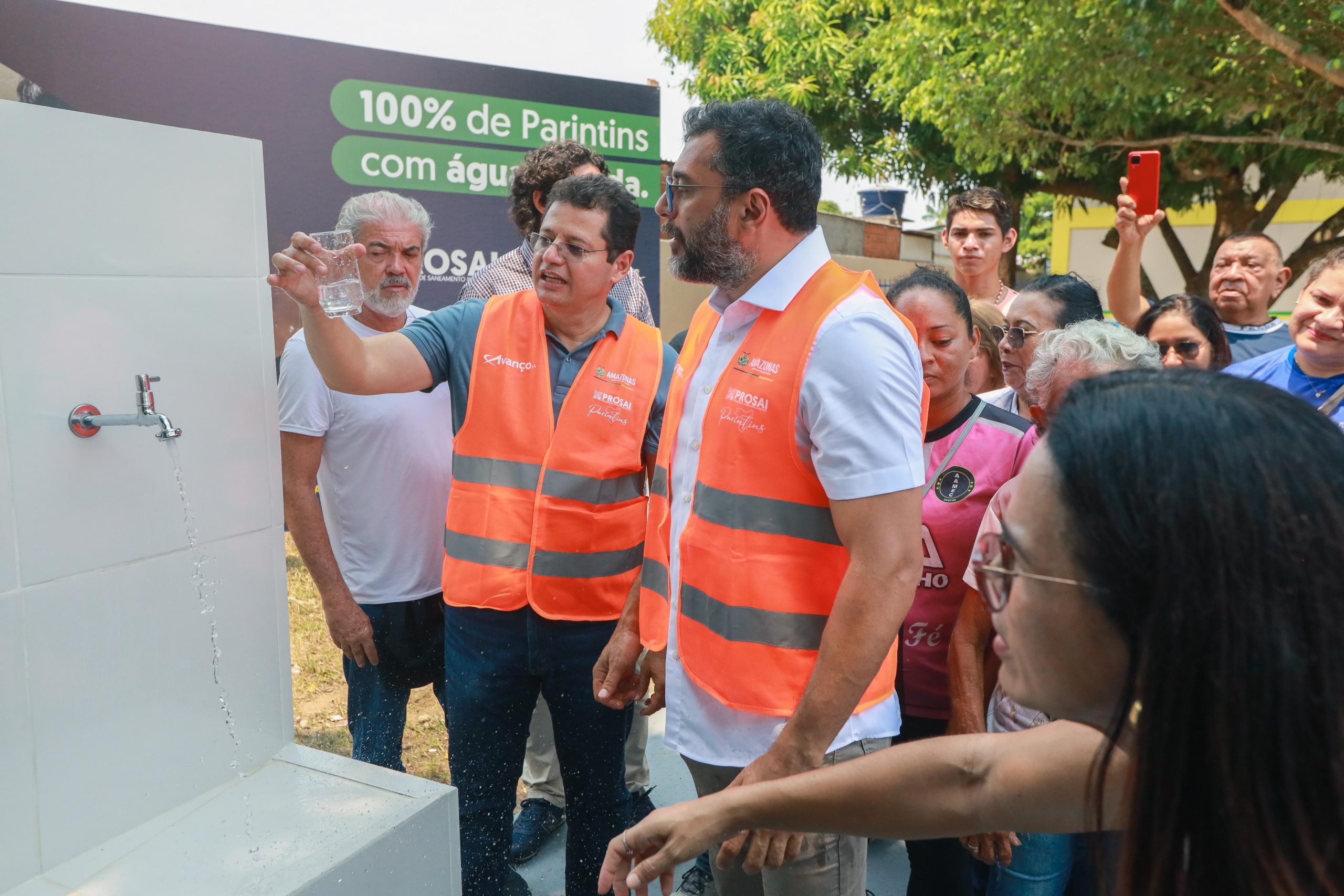 Governo do Amazonas reforça a importância do acesso à água tratada, em Parintins
