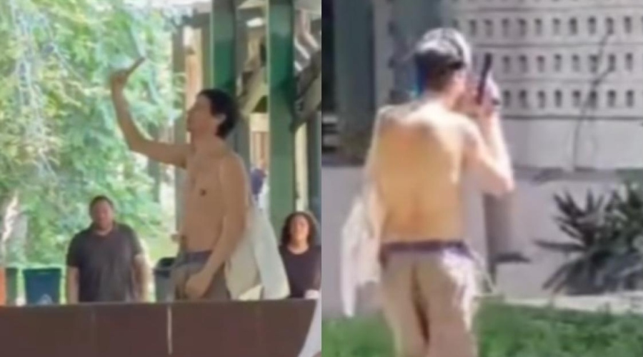 Jovem armado causa pânico dentro da Ufam, em Manaus