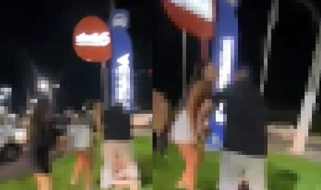 Mulher é agredida por homens na saída de show em Manaus