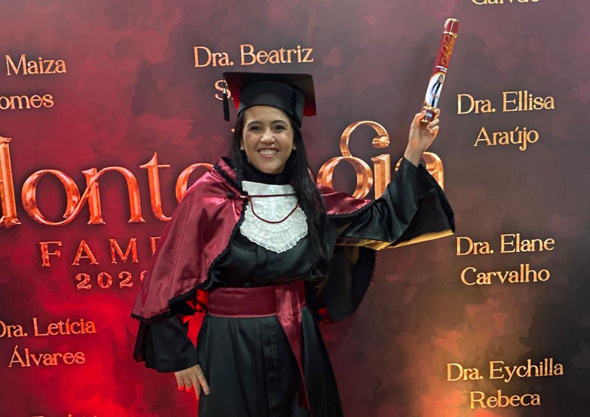 Janaina Galvão da comunidade do Miguel formou em Odontologia pela Fametro Manaus