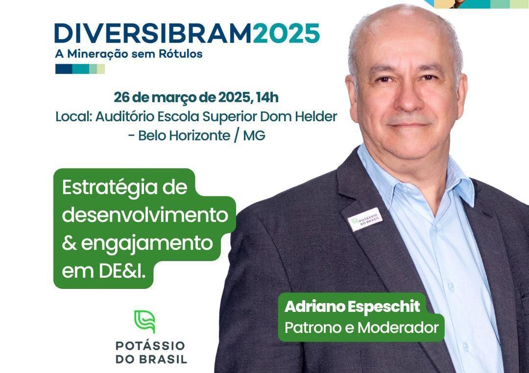 A Potássio do Brasil, subsidiária da Brasil Potash, participará do “Diversibram 2025