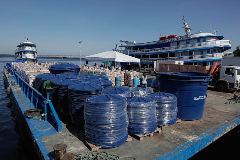 Governo do Amazonas divulga boletim sobre a cheia no estado neste sábado