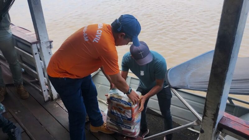 Governo do Amazonas divulga boletim sobre a cheia no estado, nesta sexta-feira