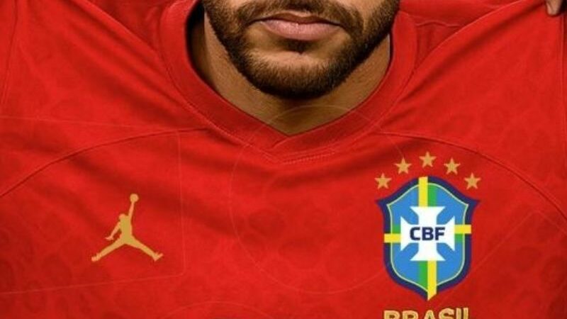 CBF se pronuncia sobre uniforme vermelho da seleção brasileira