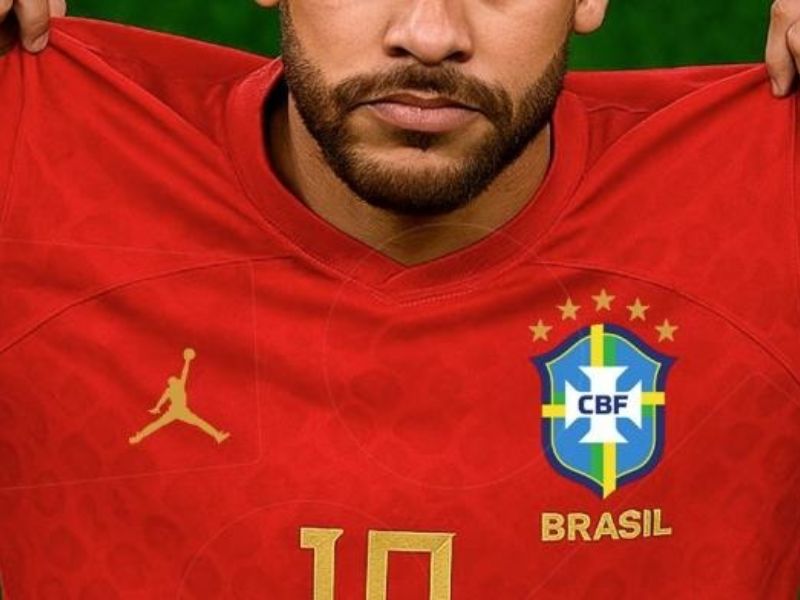 CBF se pronuncia sobre uniforme vermelho da seleção brasileira