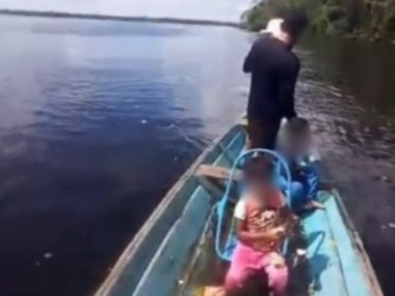 Crianças saem para pescar e encontram corpo em rio do AM