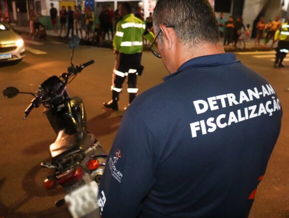 Detran-AM: Fiscalização registra 258 autuações por irregularidades em motocicletas e veículos