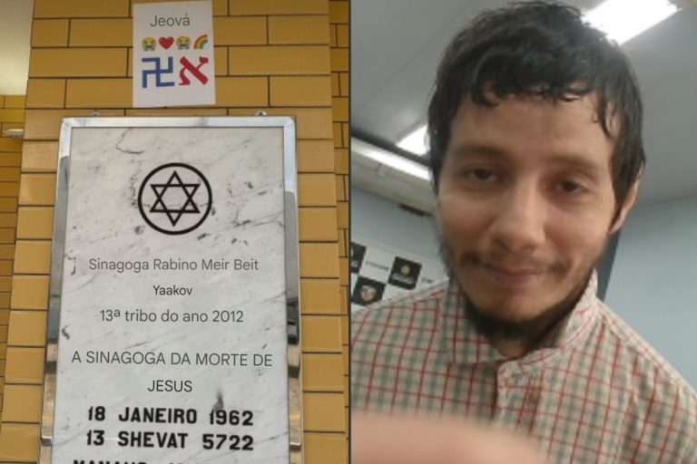 Homem é preso após invadir sinagoga em Manaus