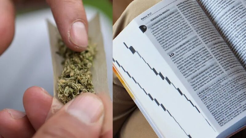 Homem é preso com maconha escondida em Bíblia