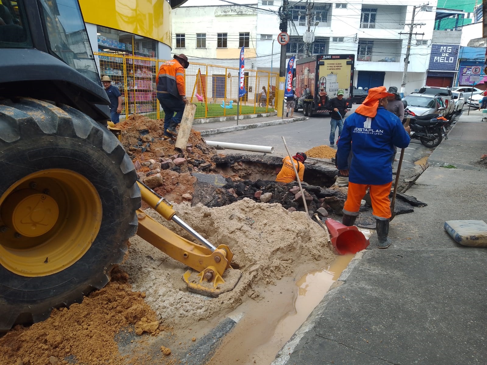 Manaus tem obras de infraestrutura intensificadas pela prefeitura