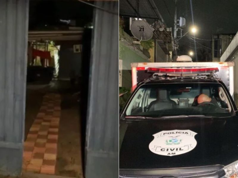 Mulher crava faca no coração do marido e foge em Manaus; veja vídeo