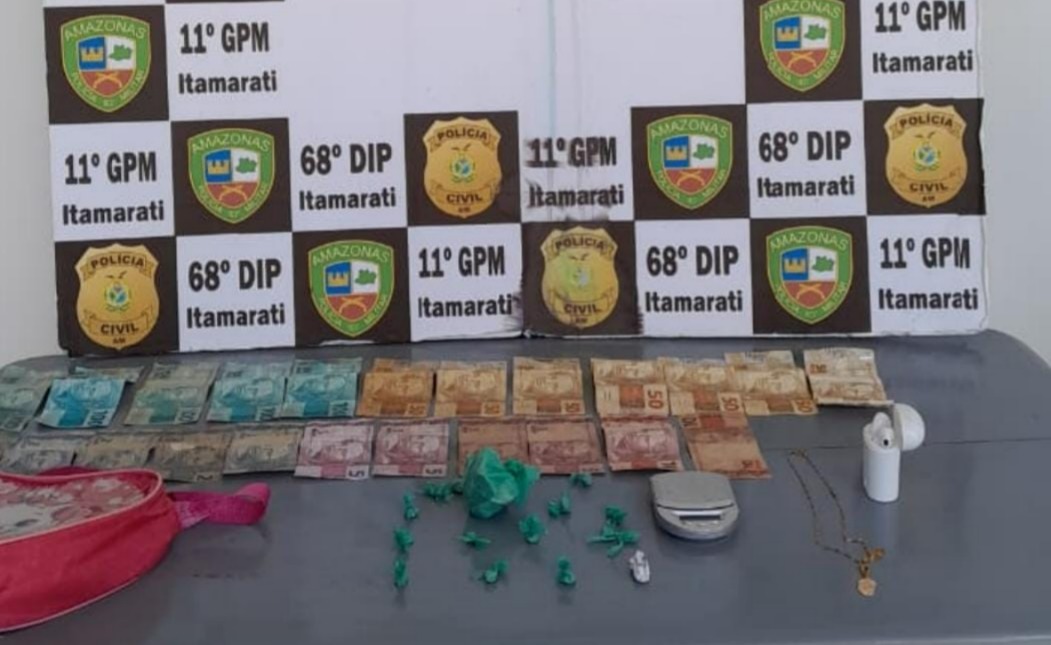 ‘Seu Zé’ e ‘Joaninha’ são presos com drogas e dinheiro em Itamarati