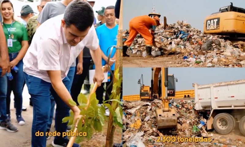 Vice-prefeito Renato Júnior destaca ações contra o acúmulo de lixo e seus efeitos em Manaus; veja vídeo