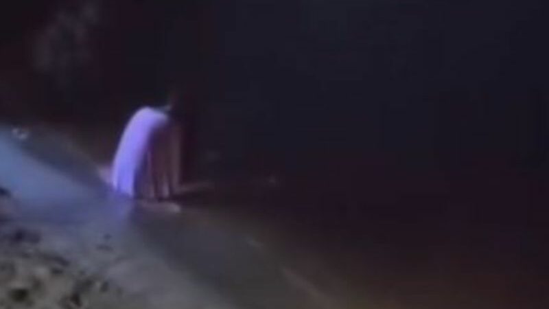 Vídeo de “mulher de branco” em transe na Ponta Negra