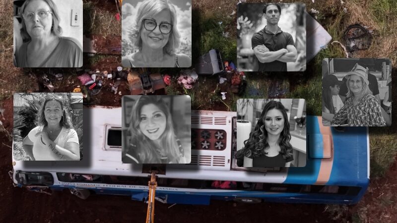 Acidente com ônibus universitário deixa 7 mortos no Rio Grande do Sul