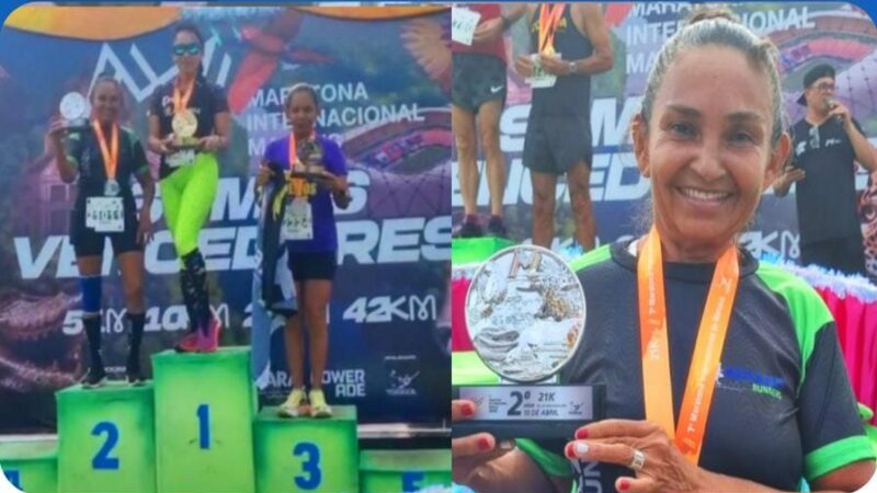 Atleta da equipe Autazes Runners conquista 2º lugar na Maratona de Manaus  