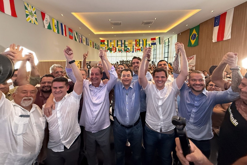 Omar Aziz e David Almeida lançam movimento político  “Amazonas Forte de Novo” em Manaus