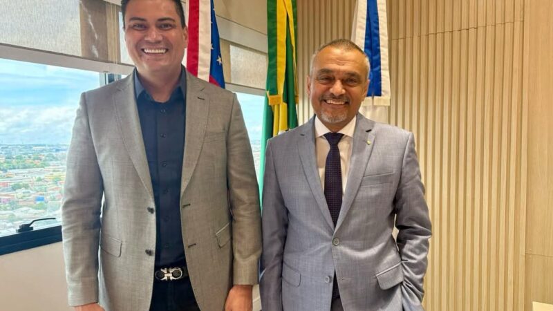 Prefeito Thomé Neto e Desembargador Jomar Fernandes discutem parcerias para avanços em Autazes