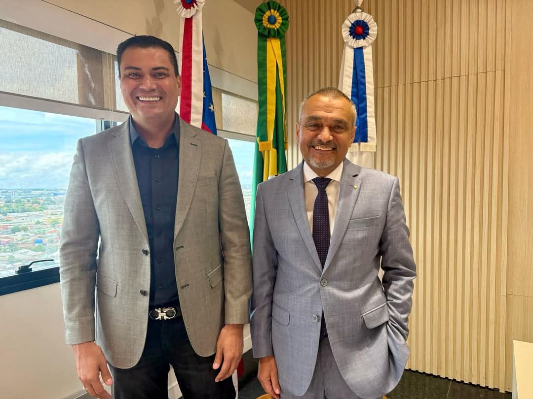 Prefeito Thomé Neto e Desembargador Jomar Fernandes discutem parcerias para avanços em Autazes