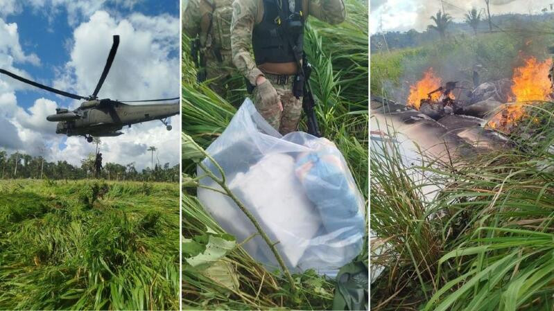 Avião com 200 kg de ‘supermaconha’ é interceptado pela FAB no Pará
