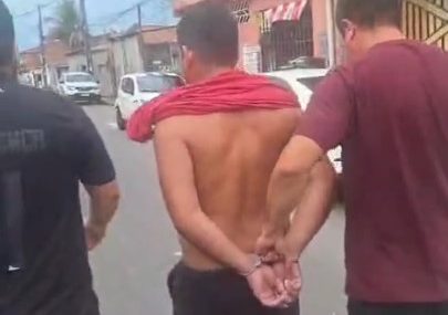 ‘Caverna’ é preso por esfaquear e esquartejar empresário em Manaus