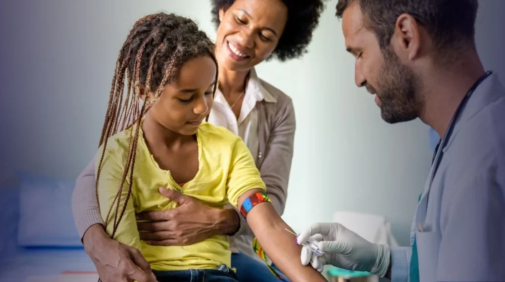 Exame de sangue é ágil para achar doença genética em crianças