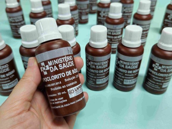FVS-RCP distribui mais de 2 milhões de unidades de hipoclorito no Amazonas