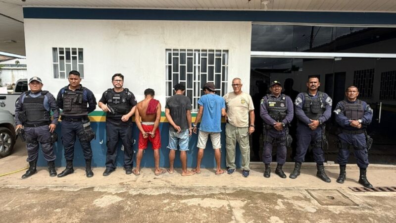 Homens são presos por esfaquear prima que expulsou avó de casa no AM